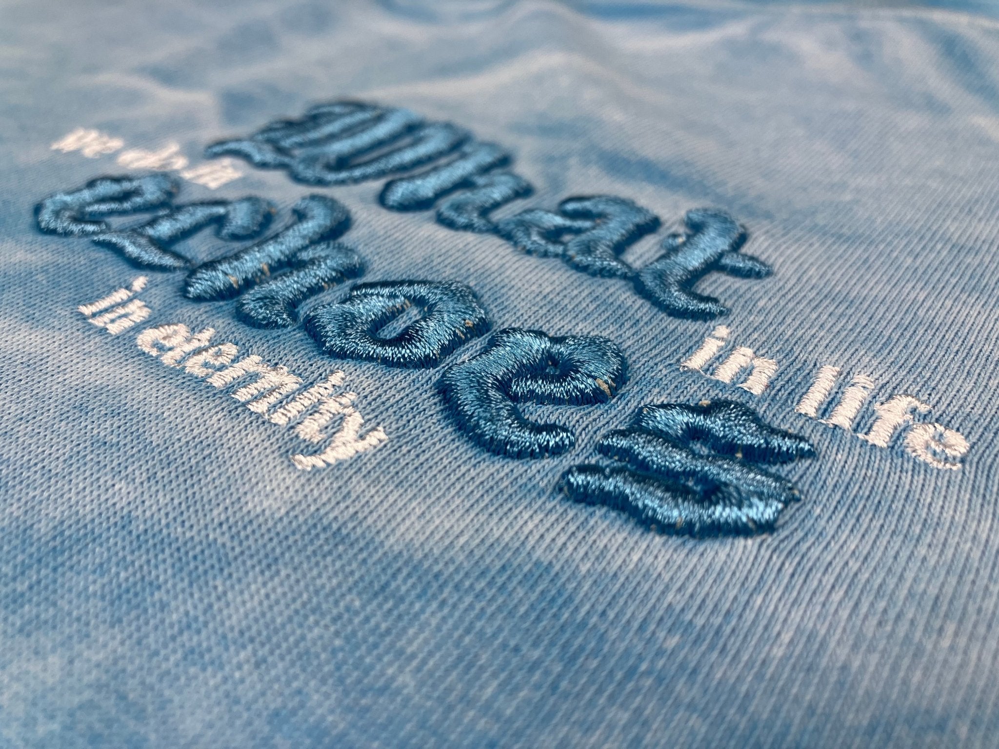 T - SHIRT - WHAT ECHOES - BLUE